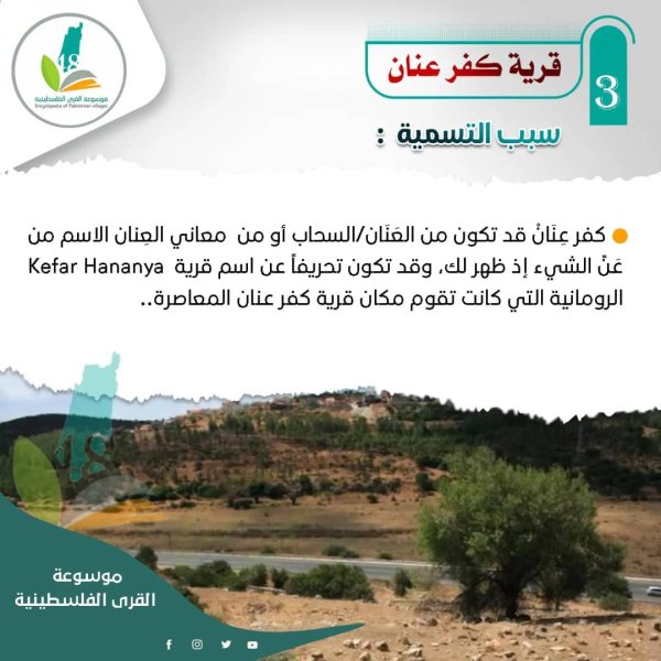 كفر عنان | موسوعة القرى الفلسطينية